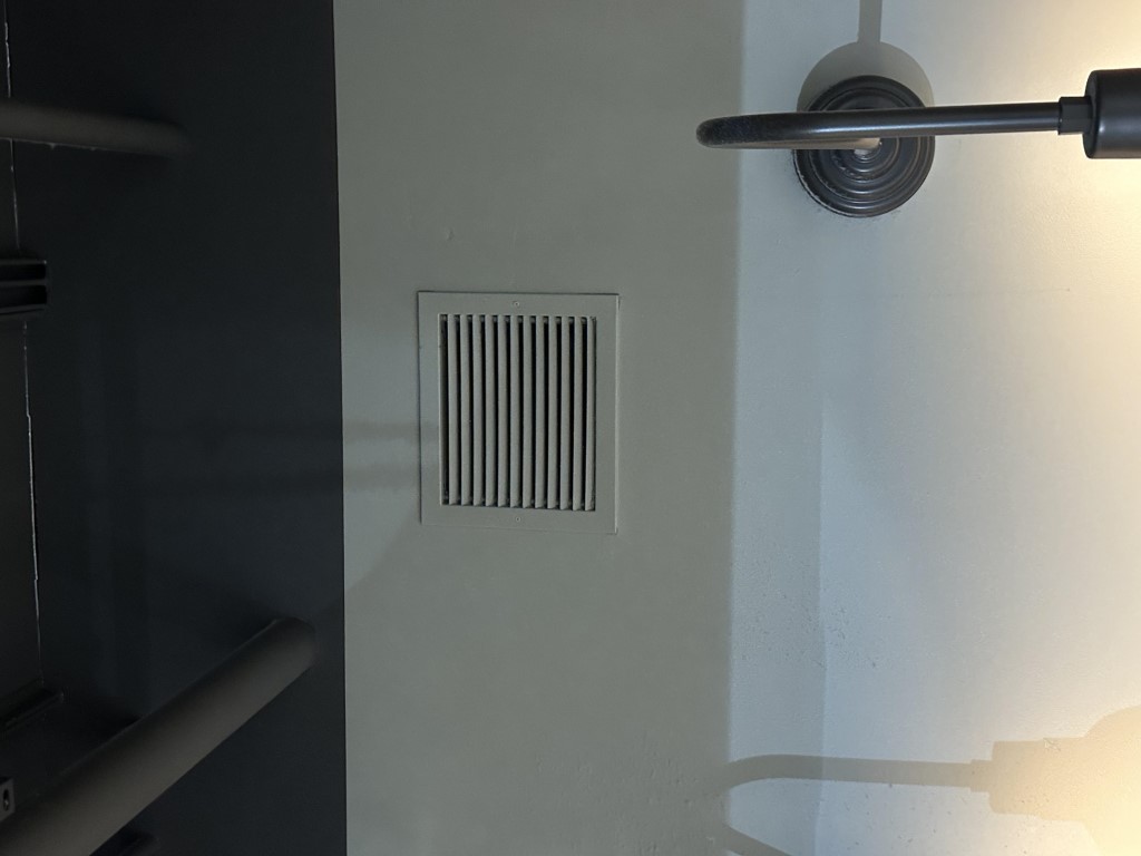 Clean vent and ductwork after service